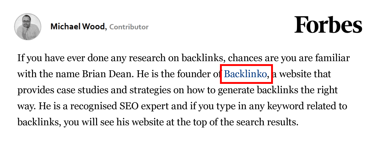 Forbes backlink