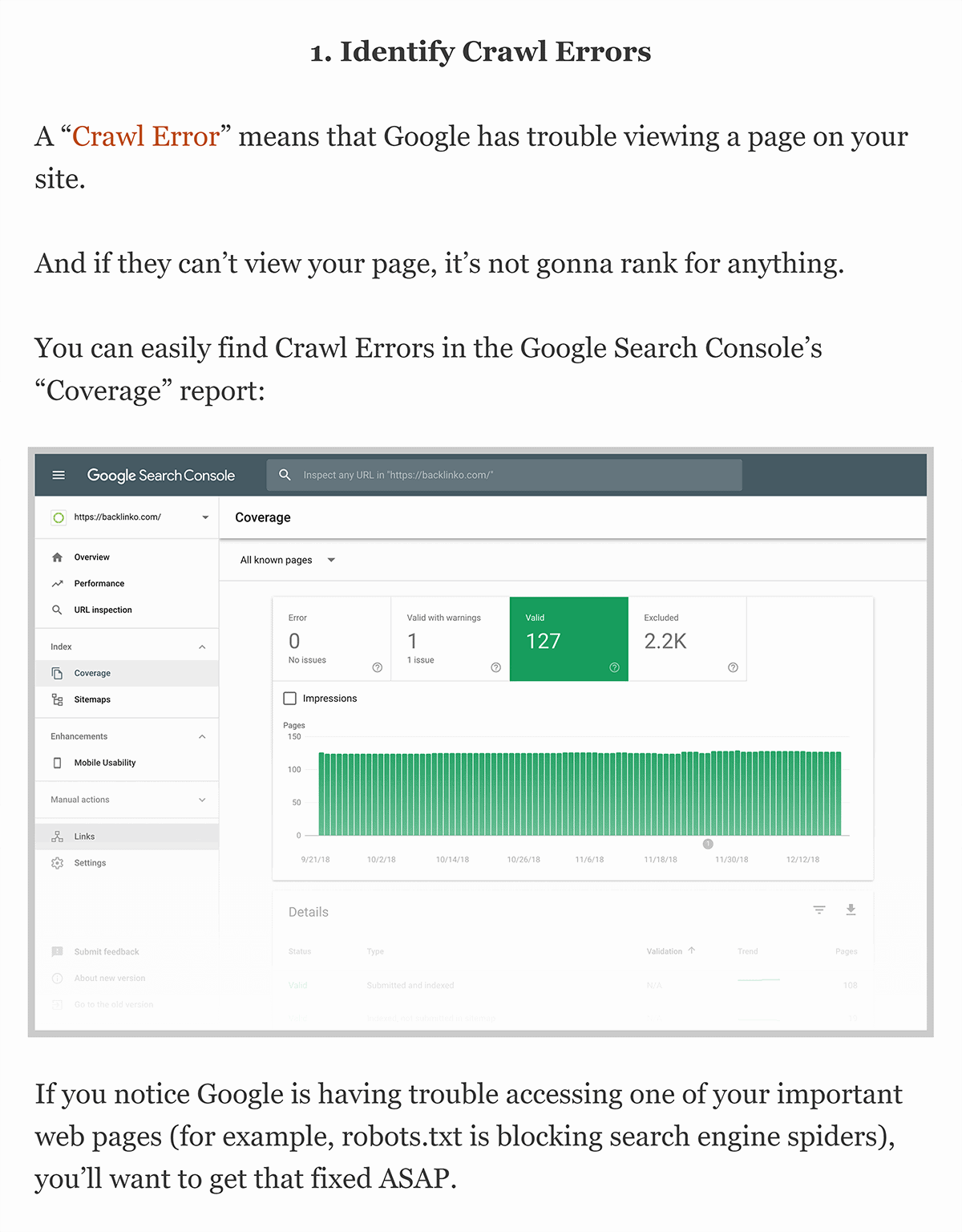 Advanced tip in post