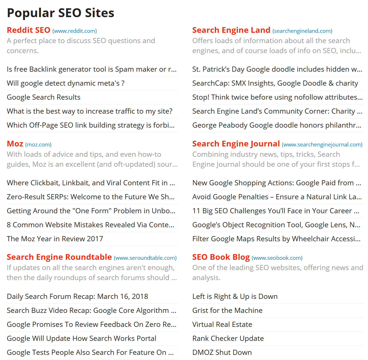 alltop results