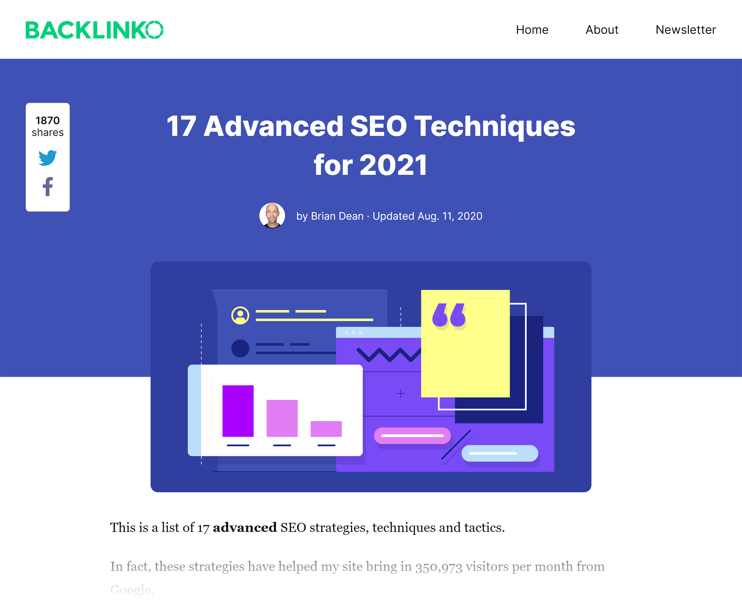 Backlinko – Advanced SEO