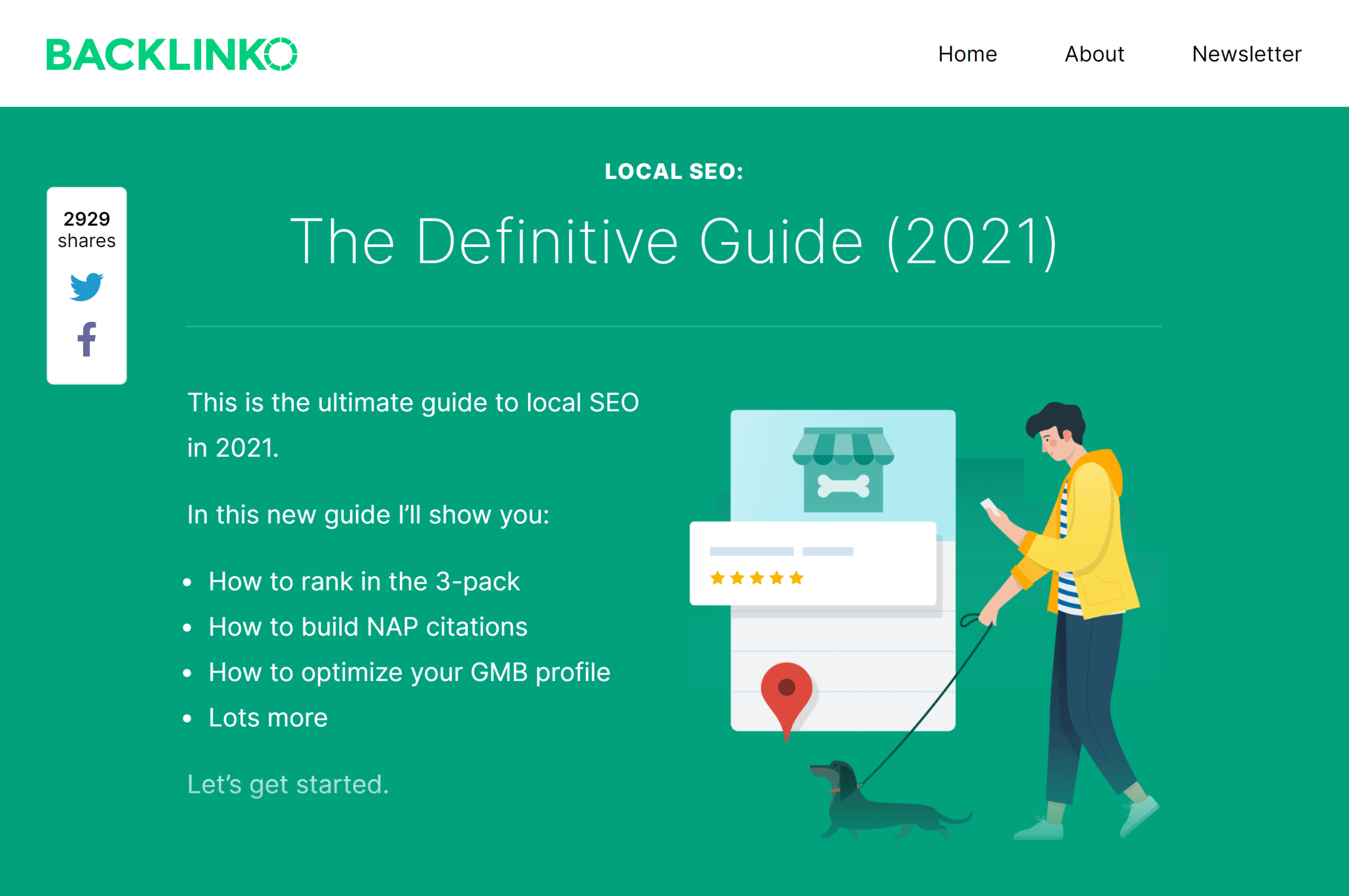 Backlinko – Local SEO guide