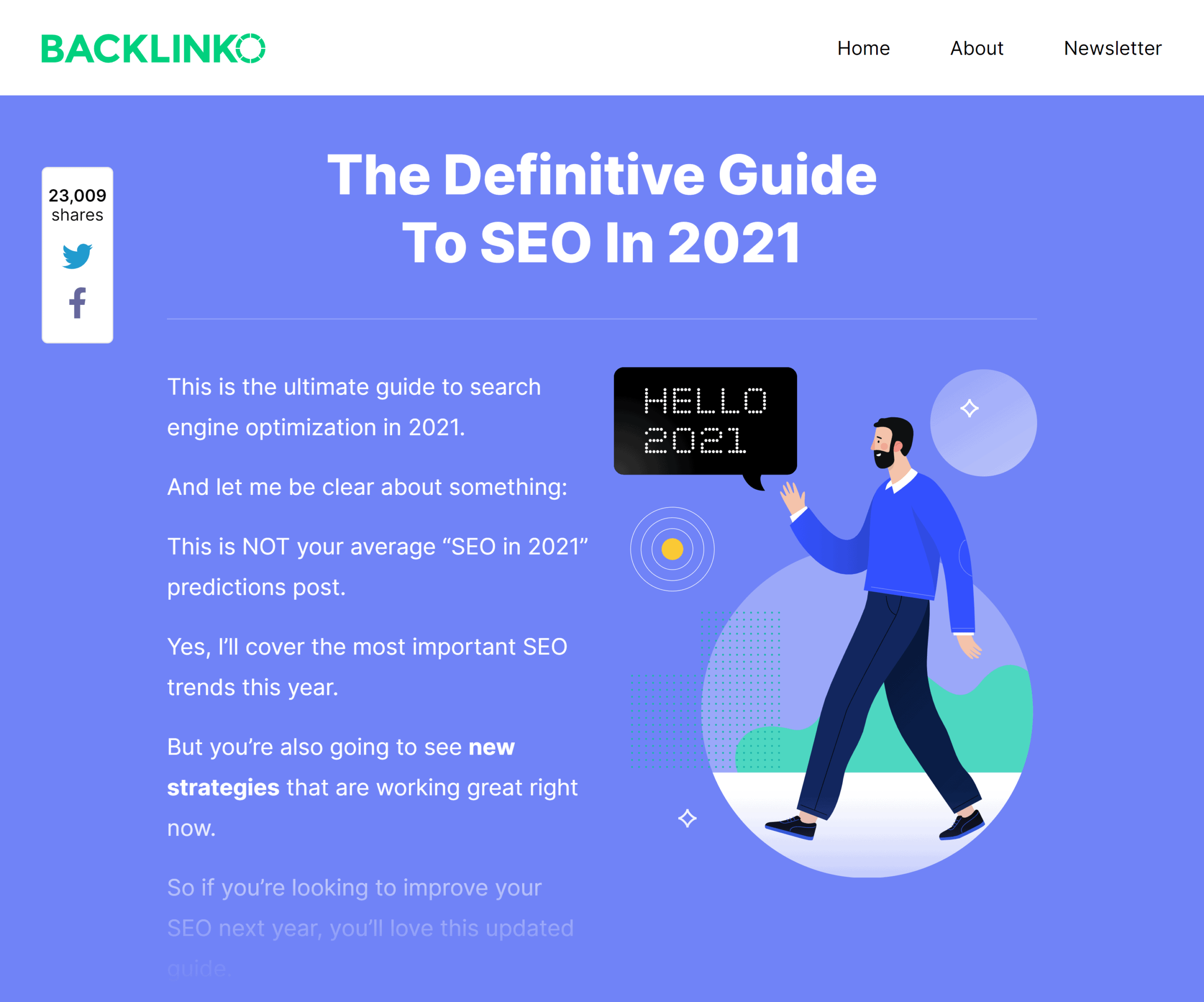 Backlinko – SEO this year