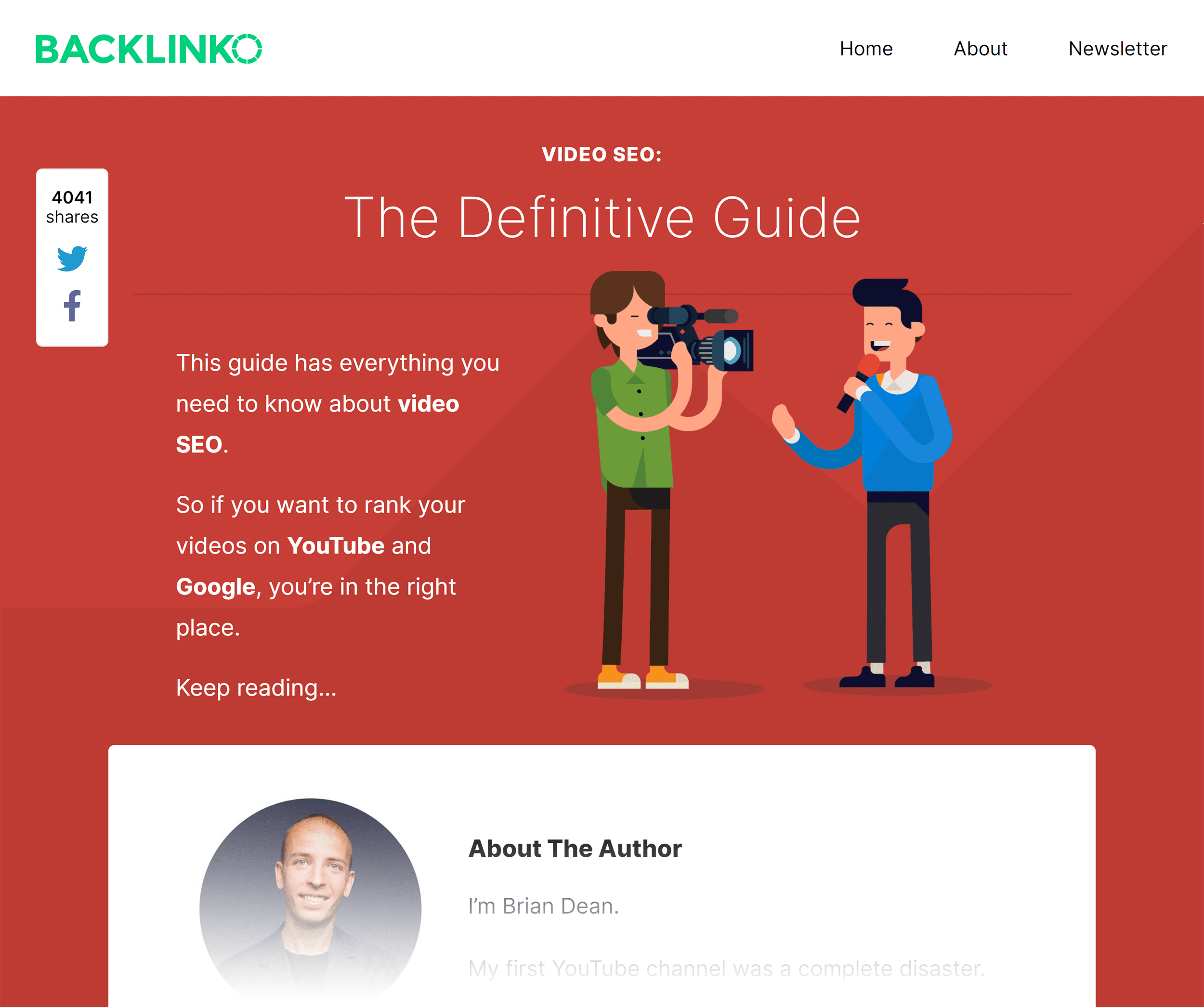 Backlinko – Video SEO guide