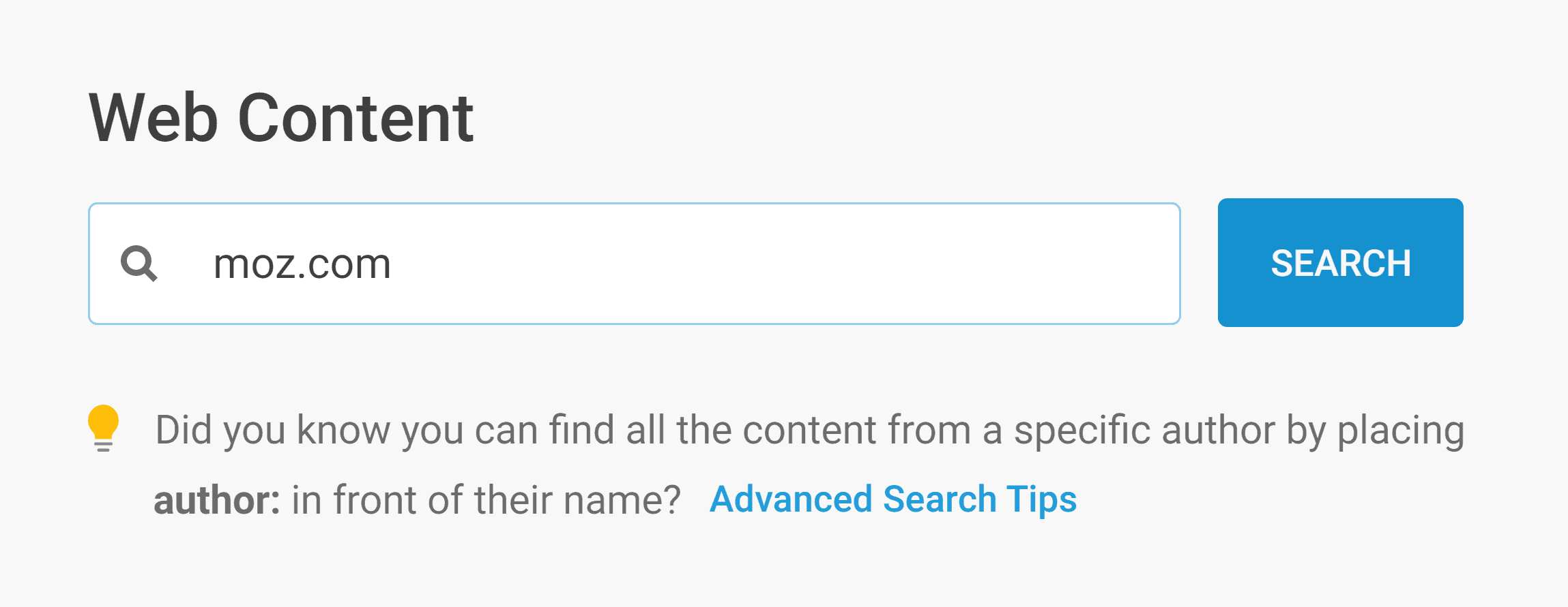 Buzzsumo – Web search – Moz