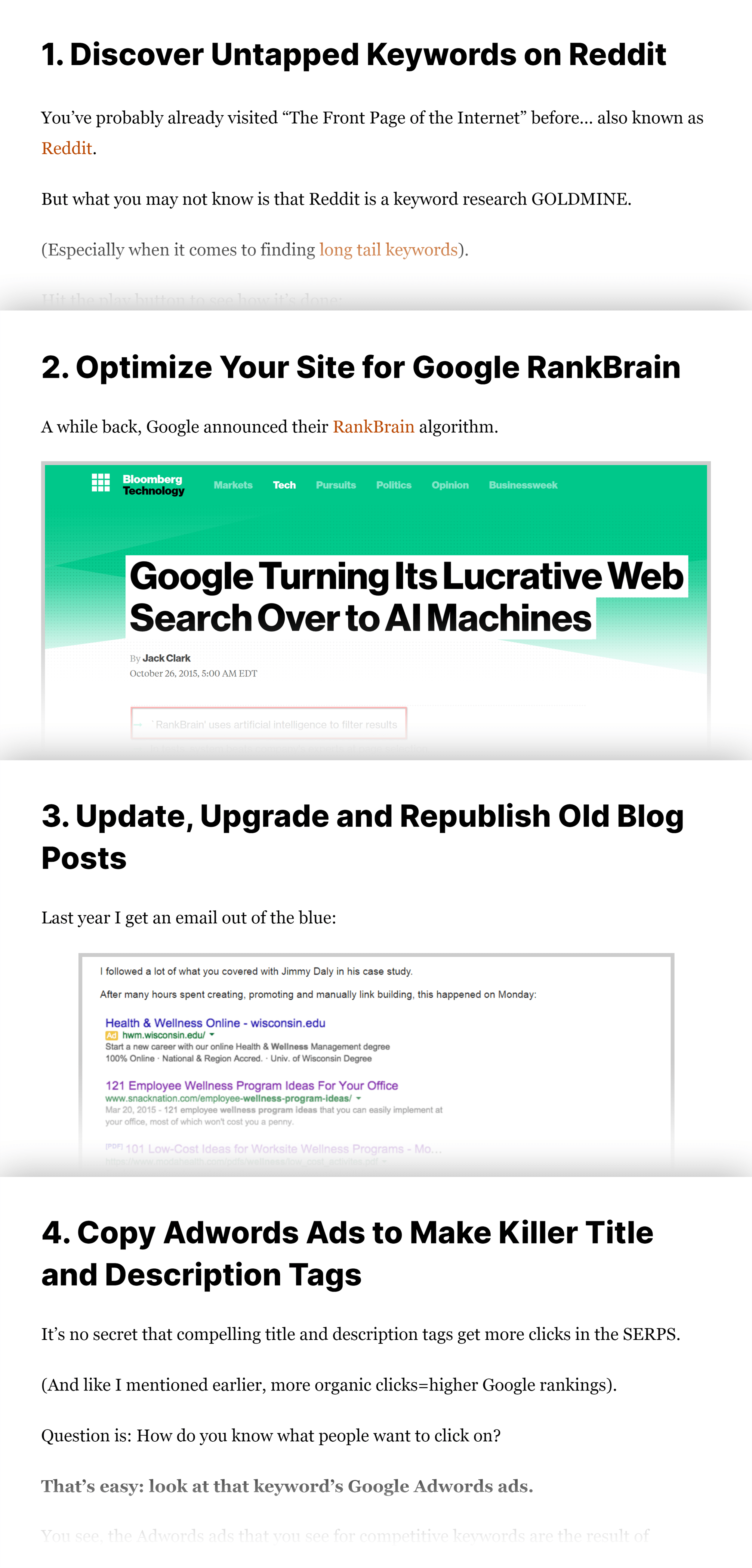 Techniques In SEO Techniques Post